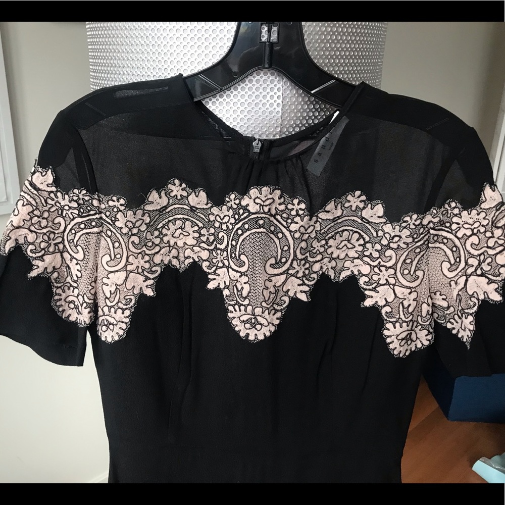 Beautiful Sandro black dress - Picture 5 of 8